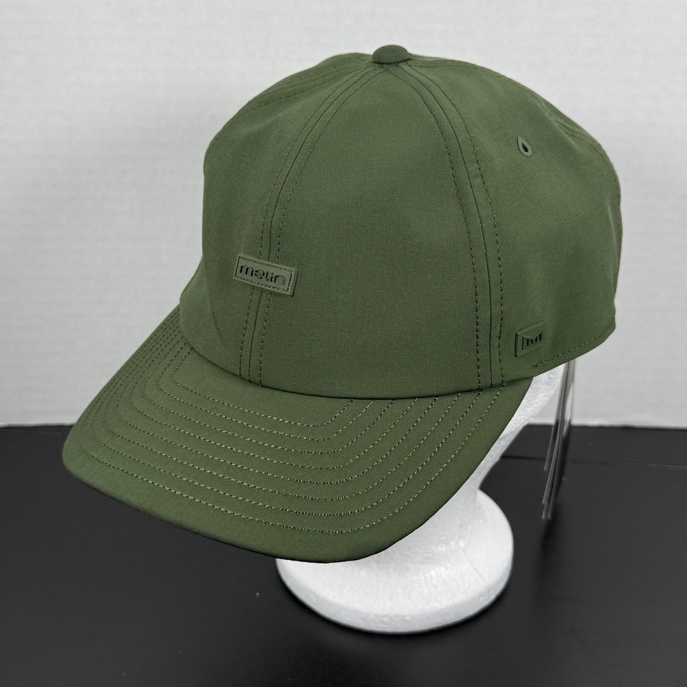 NEW Melin Mens CL Classic Green Hydro The Legend Military Classic Strapback Hat